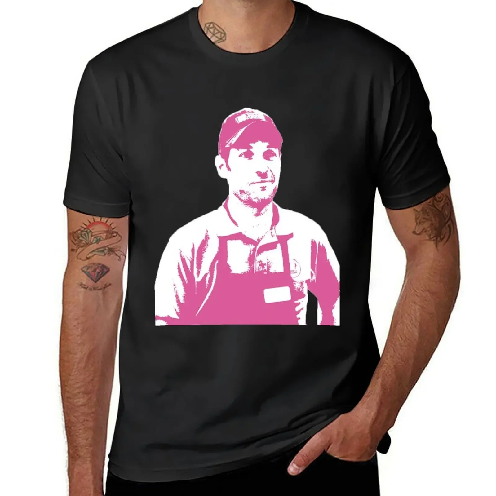 Быстросохнущая Мужская футболка Baskin Robbins быстросохнущая летняя с принтом