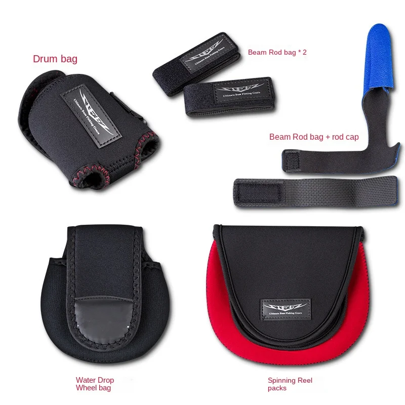 

New Portable Fishing Reel Pouch Bag Waterproof Protective Case Cover For Rod Spinning Reel Baitcasting Reel Drum Storage Bag