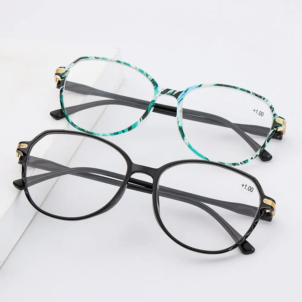 

Удобные элегантные винтажные очки для чтения с цветами, очки для защиты глаз, светильник Кая оправа