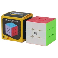 qiyi warrior s magic cube toys stickerless speed cube educational puzzle cube cubo magico profissional cube rubix fidget toys