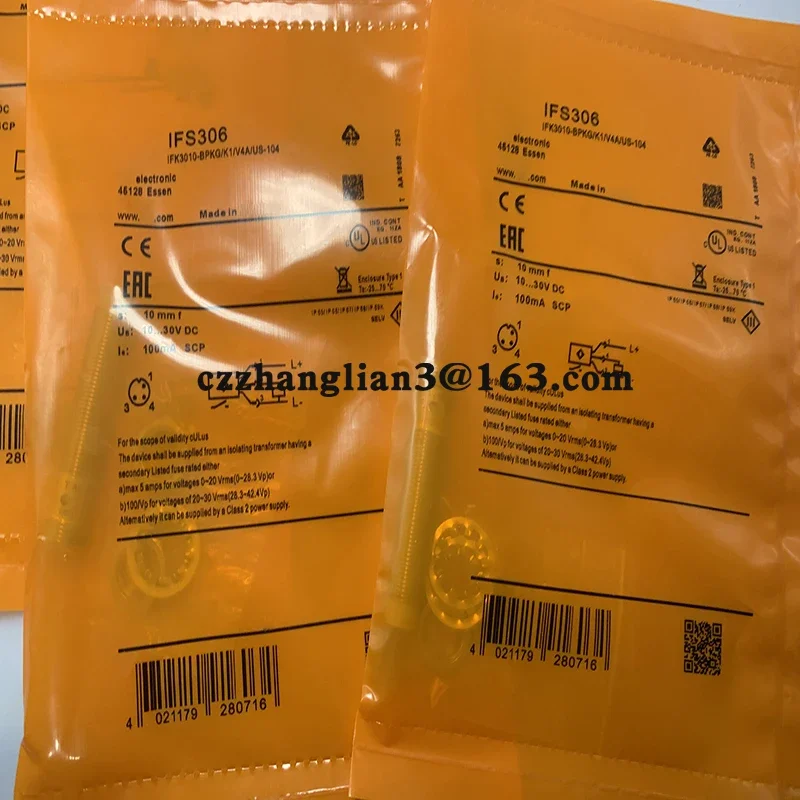 Новый датчик приближения IFS307 IFB3002-BPKG/5M/PUR