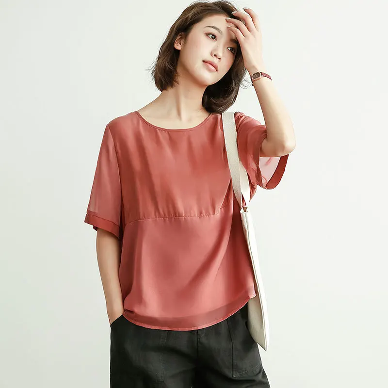 

2022 new high quality women's casual T-shirt