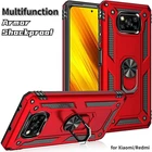 Противоударный чехол с металлическим кольцом для Redmi 7A 8A 9A 9C K20 Pro Note 7 8 9 10T Xiaomi 11 9 10 9T pro CC9