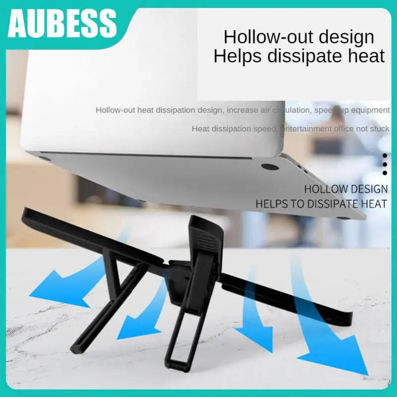 

Простой Универсальный держатель для планшета, резиновый кронштейн для компьютера с рассеиванием тепла, прочный держатель для ноутбука, удо...