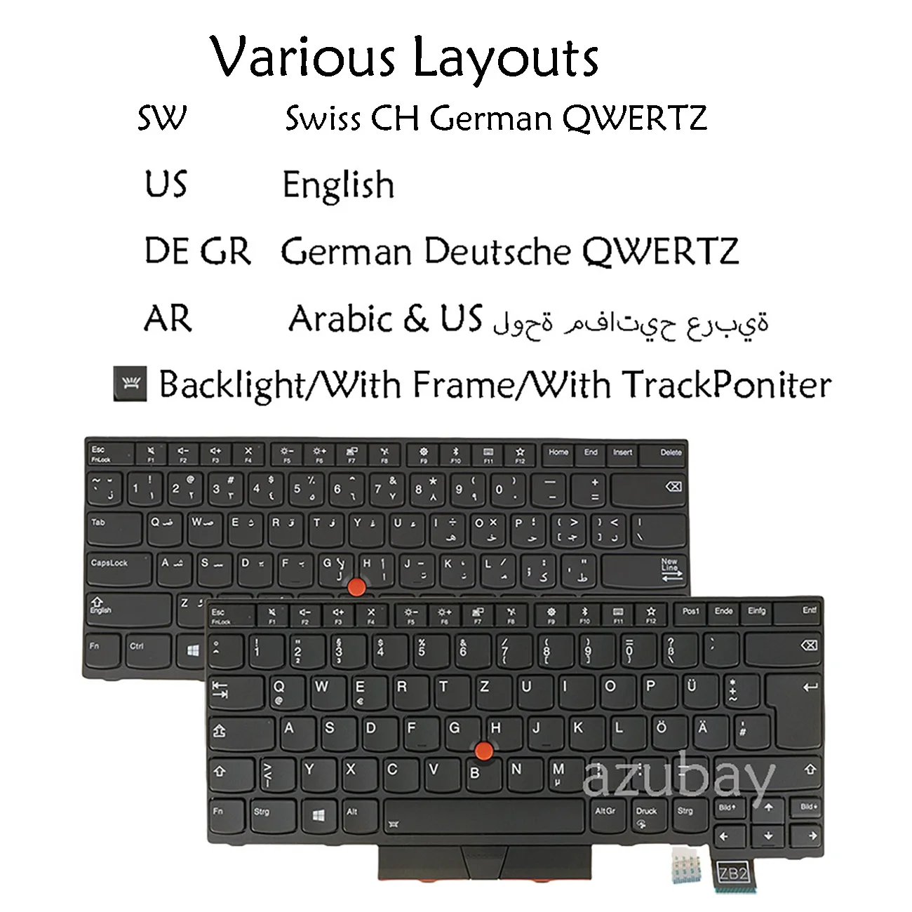 Клавиатура для Lenovo Thinkpad 01HX504 01HX464 01HX424 01AX492 01AX533 01AX574 01HX445 01HX485 01HX525 01AX514 01AX555 01AX596