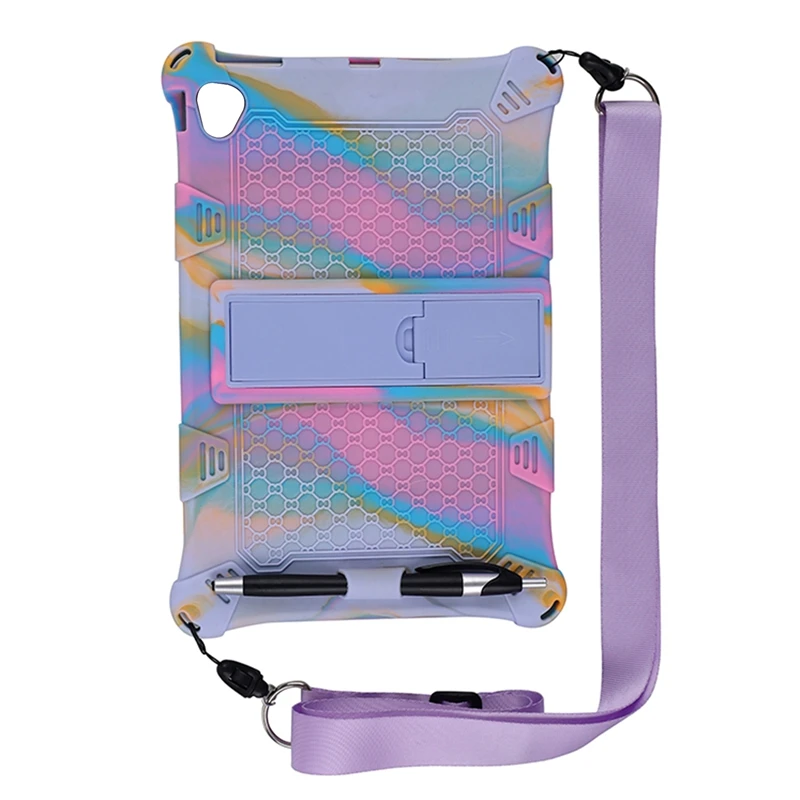 

Чехол для планшета Teclast P30HD 10,1 дюймов, силиконовый чехол + ручка + ремешок для Teclast P30HD, подставка для планшета, защитный чехол (G)