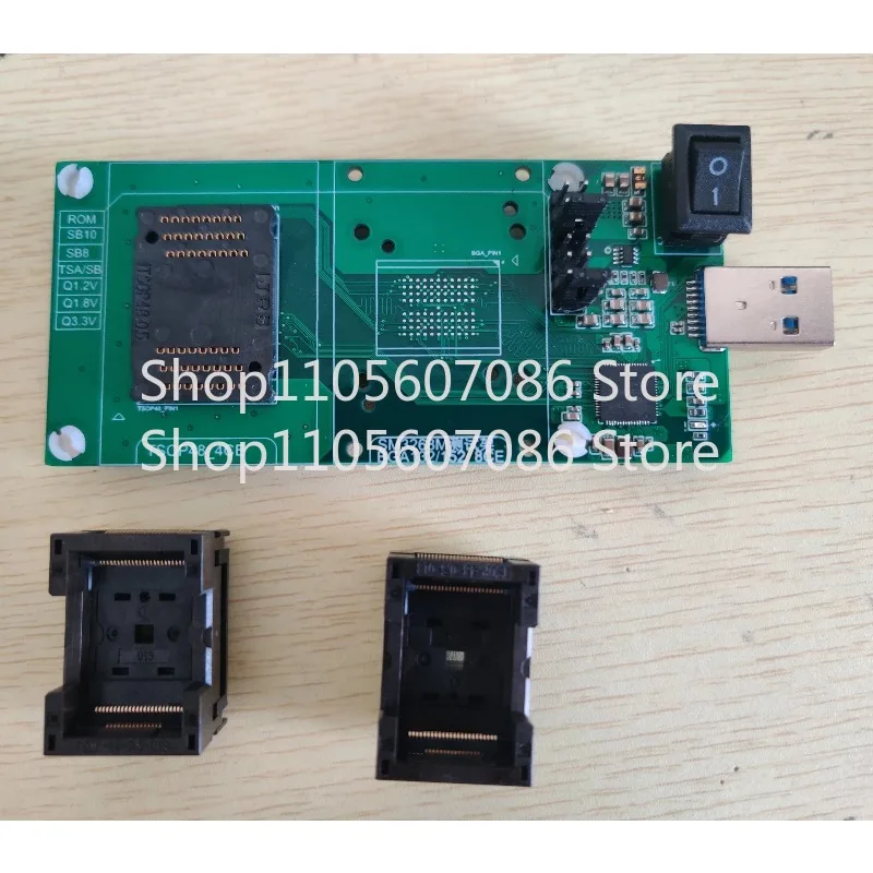 Фото Тестовая стойка SM3268 для очистки USB-флеш-накопителей, BGA132/152, 8CE, TSOP48, 4CE №3