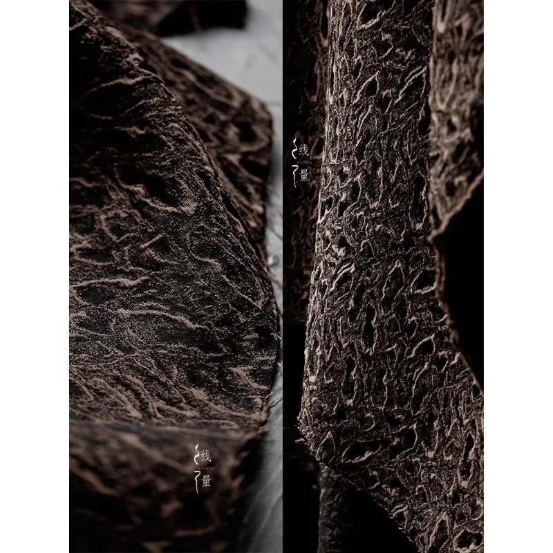 Протиэпидемическая война темно-кофейный цвет нерегулярная жаккардовая ткань