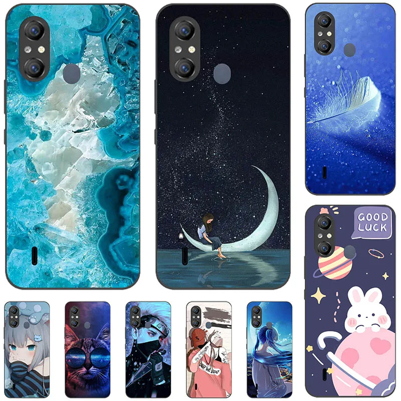 Новый милый мультяшный чехол для itel A49 A48 Itel A58 Pro Чехол для itel S15 Pro Чехол с узором Ультратонкий силиконовый чехол