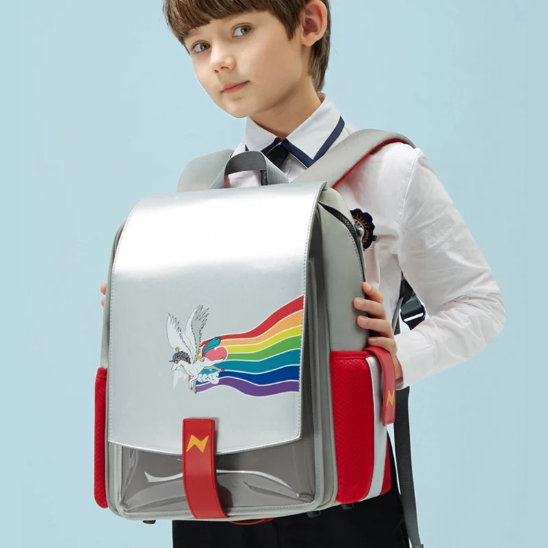 Children Primary School Bags for Boys 3D Cartoon Unicorn Mermaid School Backpack Kids Waterproof Large Dinosaur Back Packs Girls