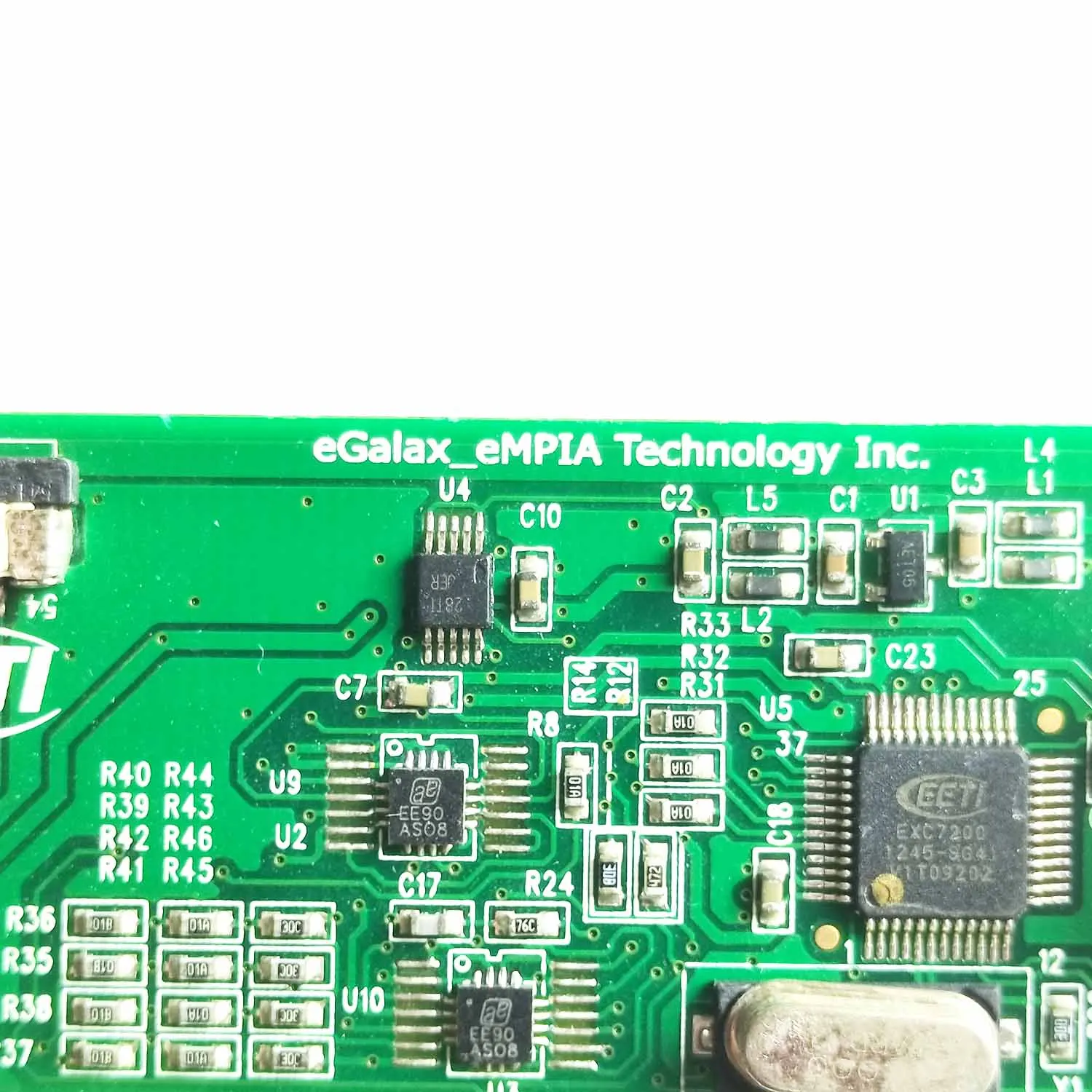 EXC205442UAG V1.001 Сенсорная панель PCAP7200_DUAL_42X54_A26_A _ IC стеклянная управления