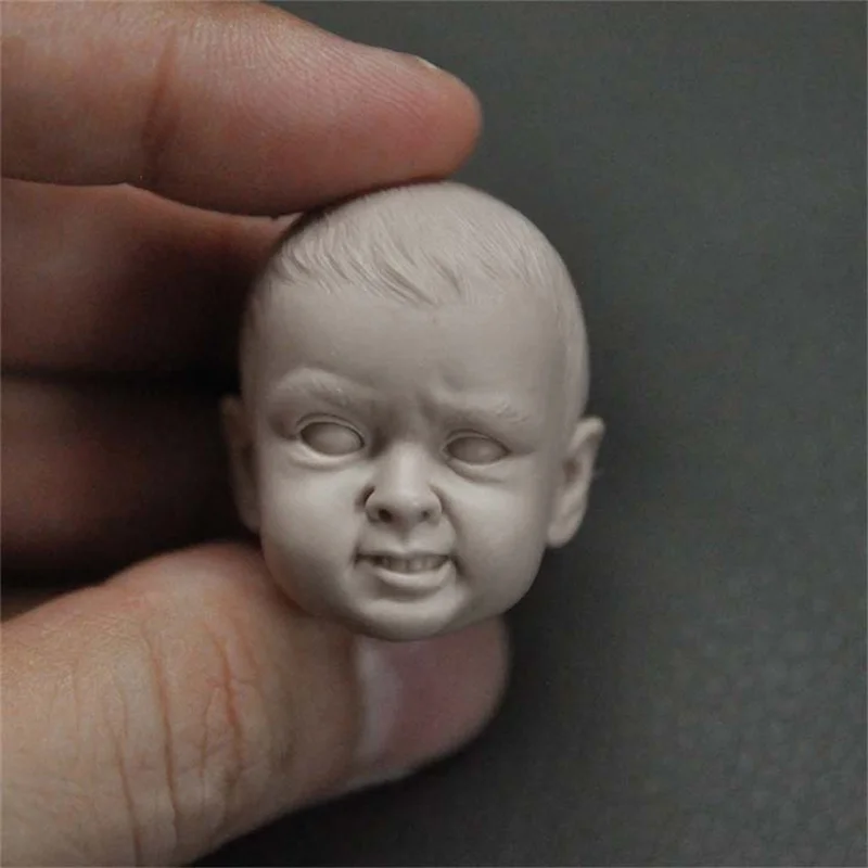 

1:6 Scale Model Figure Accessory Headsculpt Bad Kid Little Boy Head Carving For 12 Inch Action Figure Male Body Collection Adult