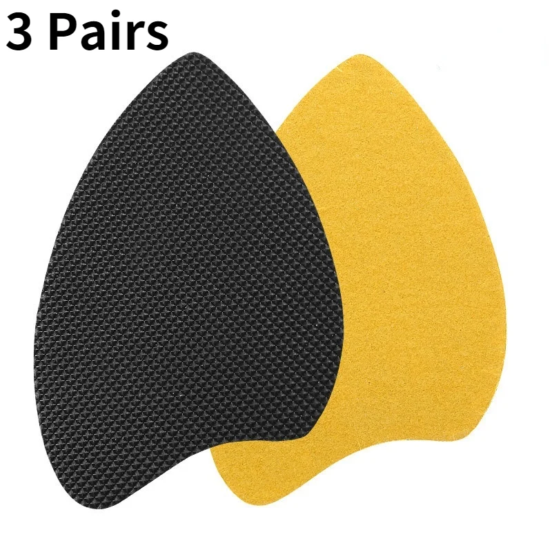 6 Pcs Shoe Sole Sticker Anti-Slip for Sandal High Heel Shoes Front Mat Forefoot Pad Grip Protector Accessories Lover Gift Insert