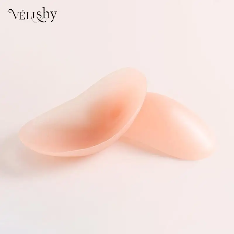 

Женские летние невидимые плечевые накладки, 1 пара, съемные дышащие силиконовые губчатые плечевые накладки, Нескользящие клейкие накладки