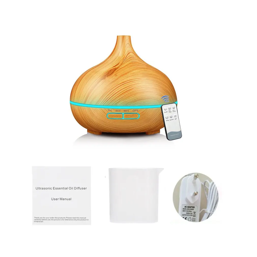 

550ml Humidifier Ultrasonic Air Humidifier APP WiFi Control Mist Maker Aroma Essential Oil Diffuser LED Night Light Home Office