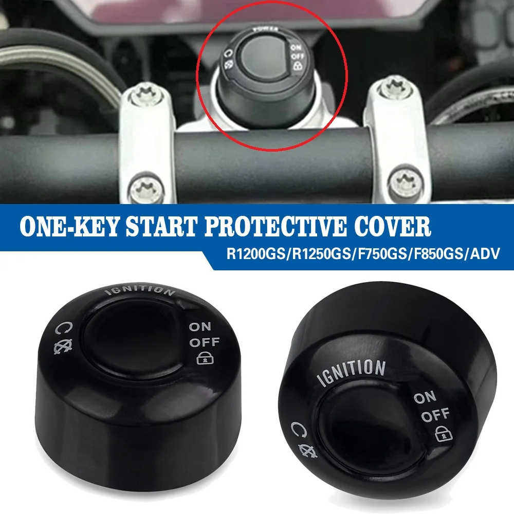 

S1000XR Motorcycle One-key Start Switch Protective Cover For BMW F900XR R1250GS R1200GS ADV R1250RT R1200 RT/RS F850GS F750GS