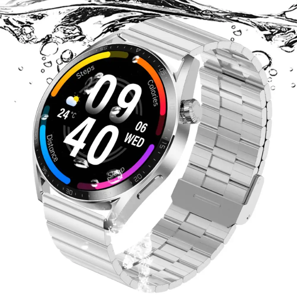 

Мужские Смарт-часы с сенсорным экраном 1,36 дюйма и Пульсометром