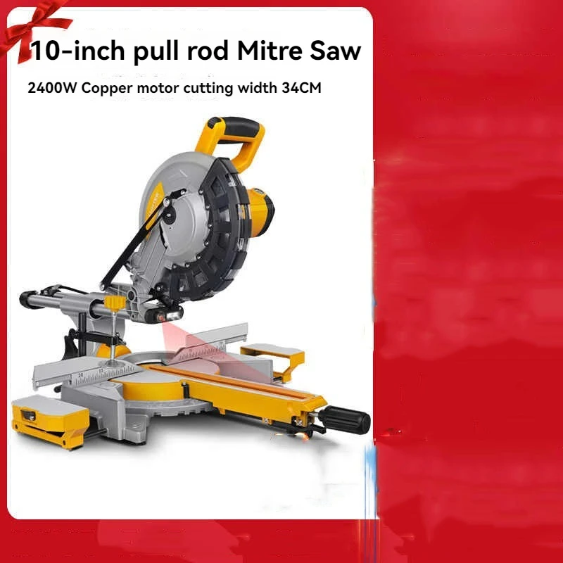 10-дюймовая торцовочная пила 45 градусов лазерное позиционирование электрическая