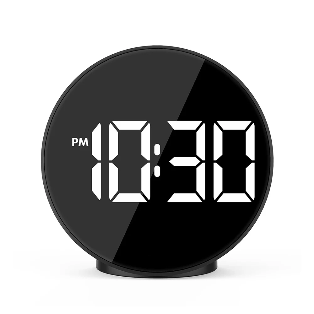 

Digital Alarm Clock LED Night Mode Electronic Watch Large Time Temperature Table Clock Wake Up Lights Home Decoration