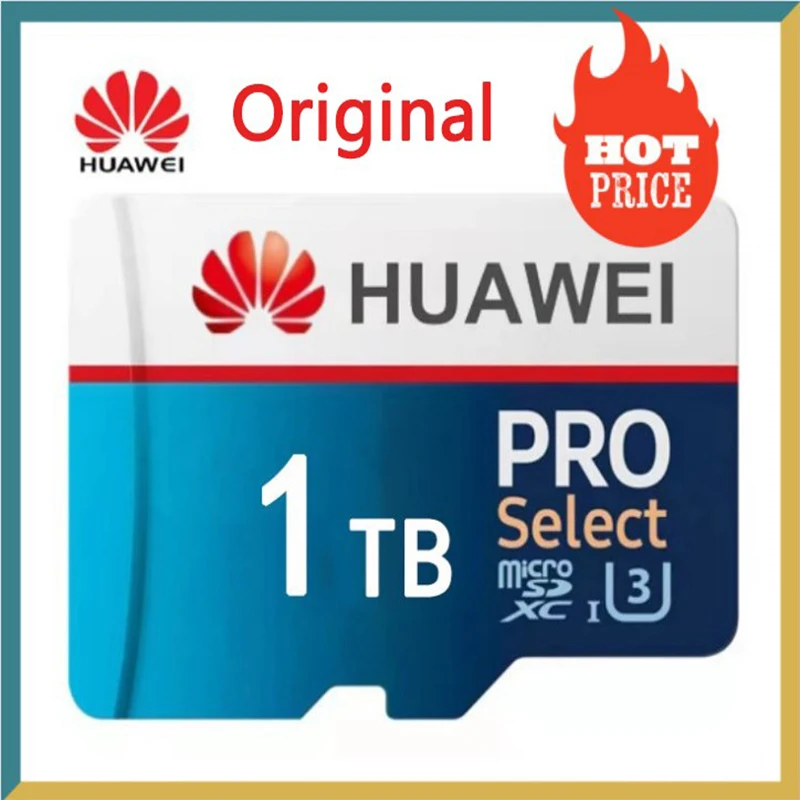 1TB | 100% Original HUAWEI Micro SD Card Class 10 TF 16GB 32GB 64GB 128GB 256GB 512GB 1 TB Memory Card For Smartphone Table PC