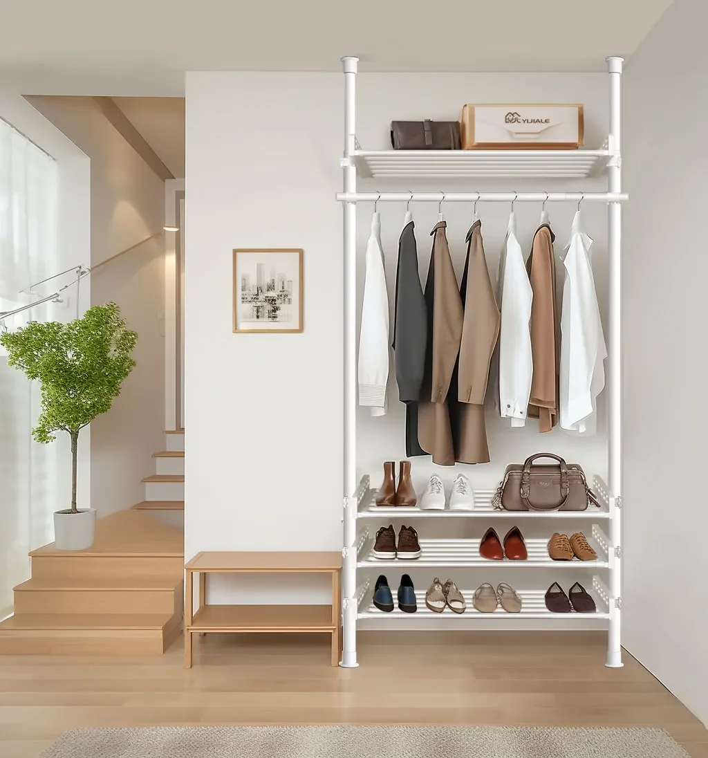 Поддержка образца Ом/Ом Стеллаж для хранения одежды Полка обуви Портативная