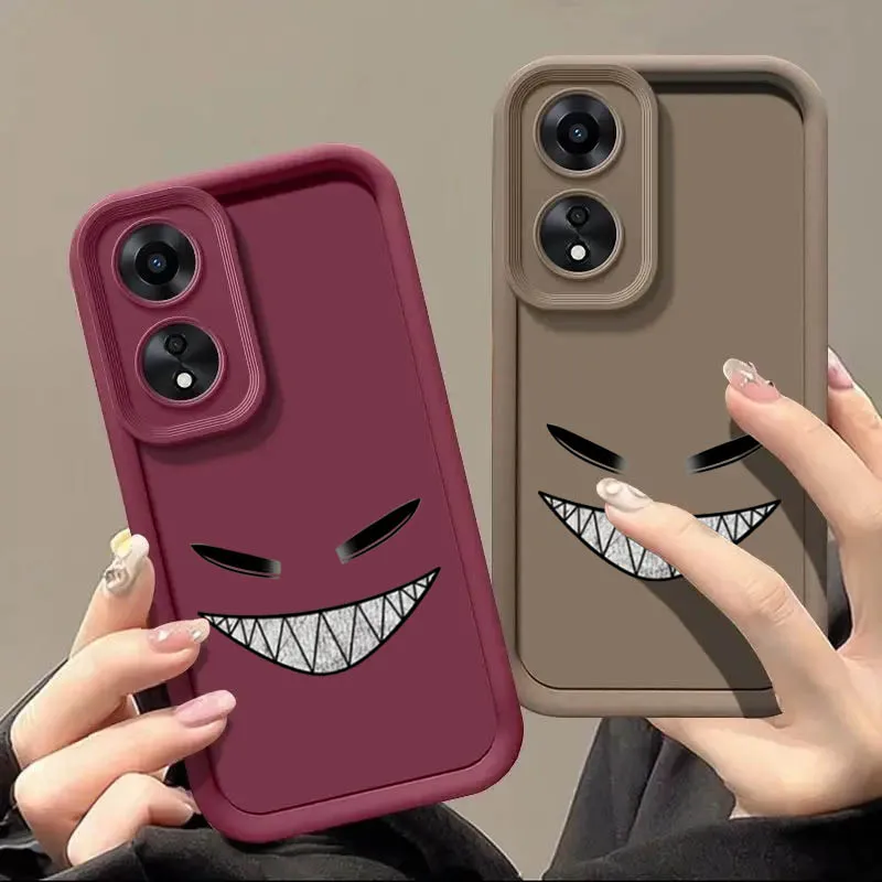 Для OPPO A60 Чехол A96 A76 A36 A78 A58 A57 A38 A18 A17K 4G 5G Противоударный пылезащитный матовый