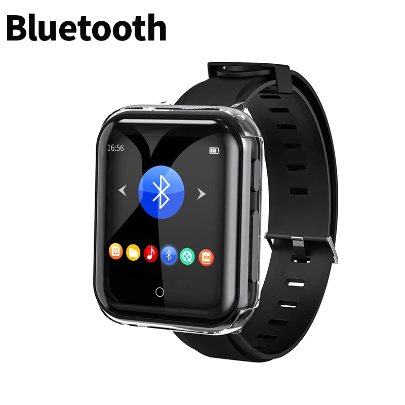 

RUIZU M8 MP3 Player With Bluetooth Touch Screen Lossless Wearable Music Player Mini Run Walkman Support FM Radio,Recorder,E-Book