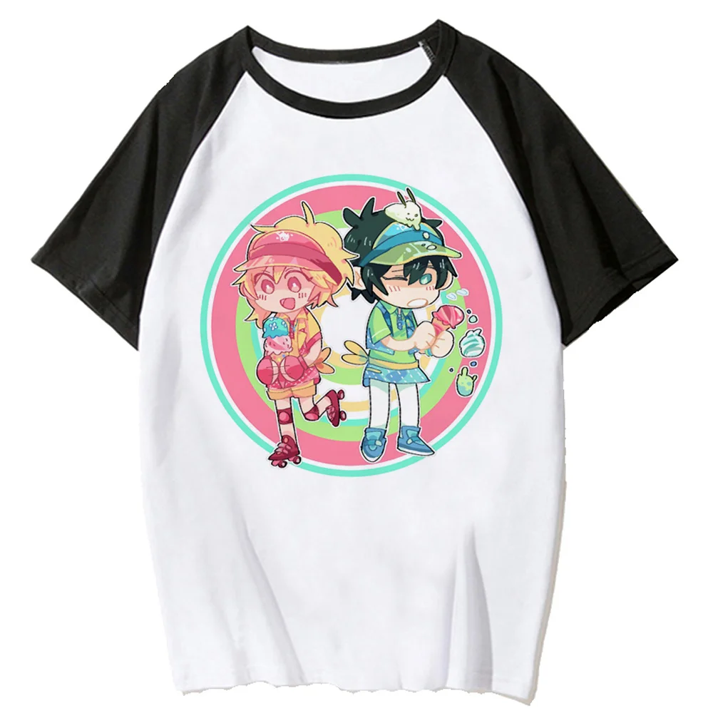 

ensemble stars top women manga Japanese t shirt female graphic Japanese clothing