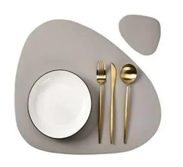 

Набор Салфеток Из Искусственной Кожи Нестандартной Формы Inyahome Маслостойкий Водостойкий Для Кухонных Столов, Баров, Кафе