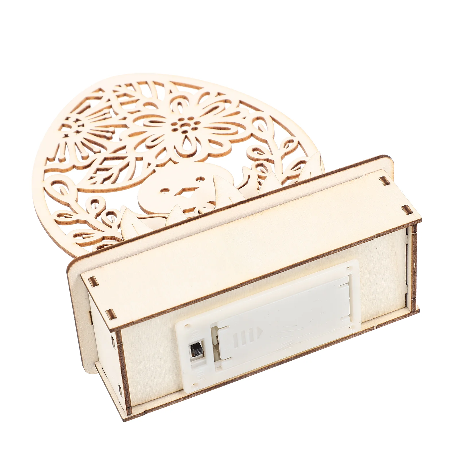 

Wooden Easter Ornaments Unique Easter Luminous Festival Desktop Scene Decor