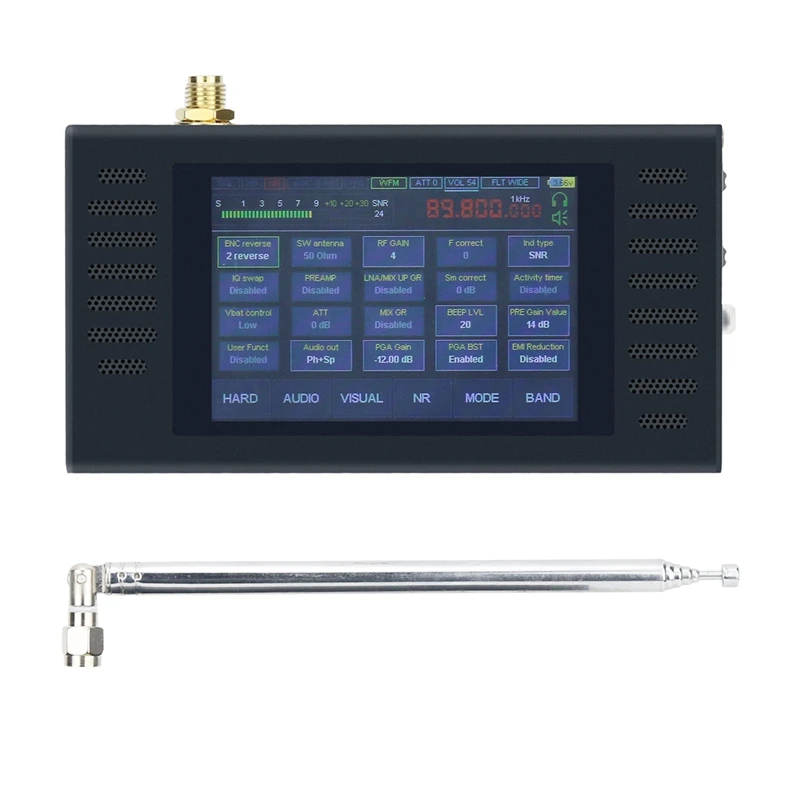 V4 MALAHIT SDR 50 кгц-2 ГГц DSP радиоприемник AM/SSB/NFM/WFM с модулем расширения динамика |