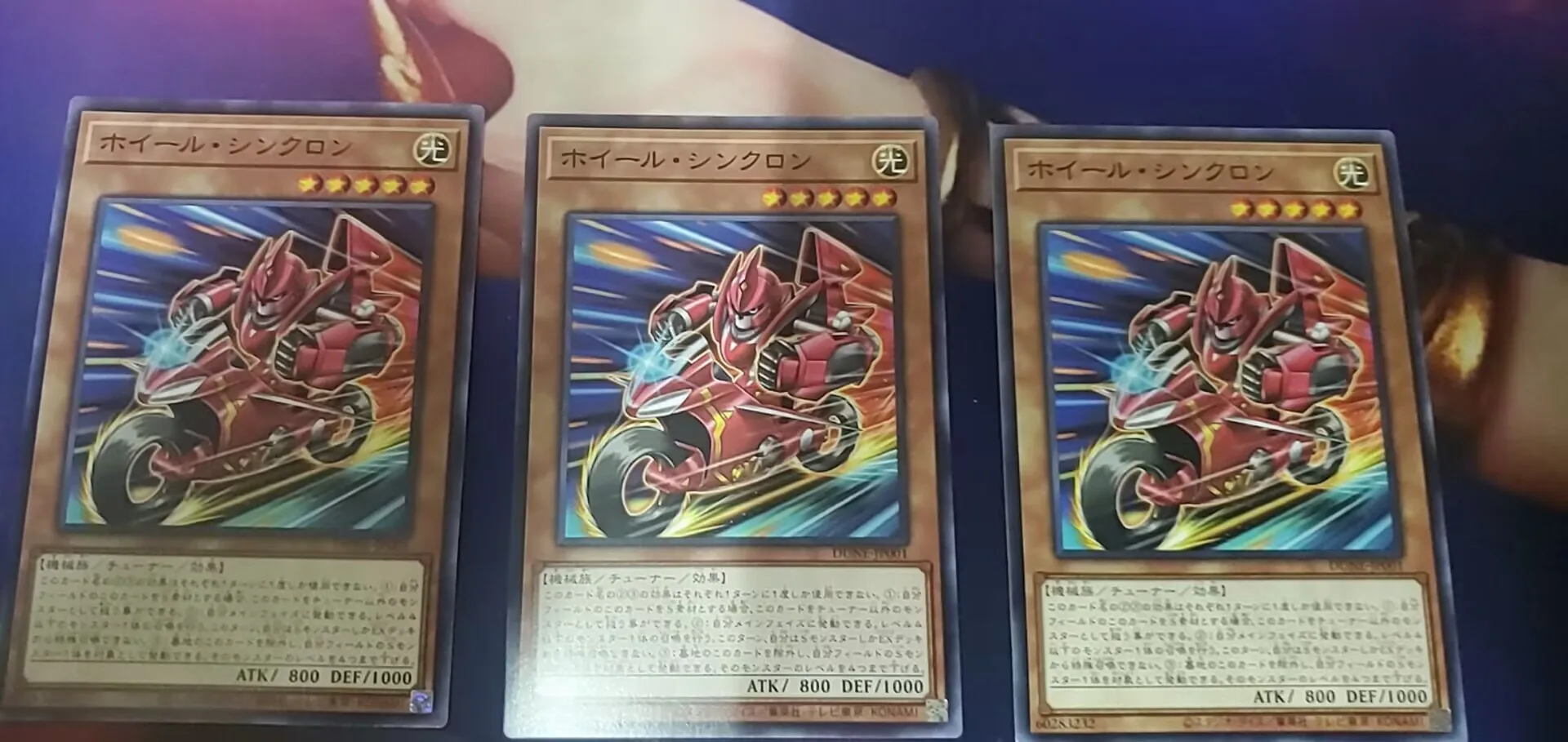 3 шт. Yugioh DUNE JP001 «Wheel Synchron» обычный игровой набор, коллекция мятных карт