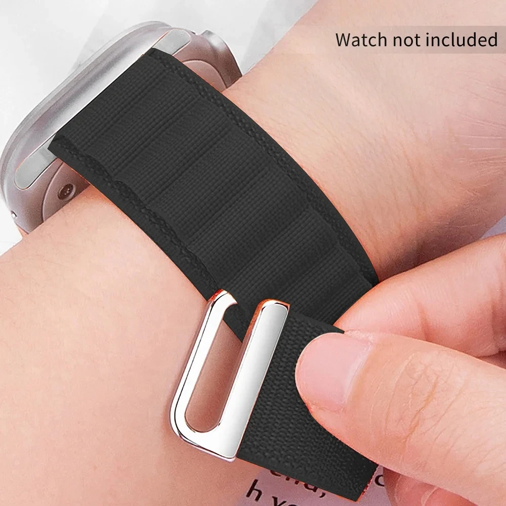 Ремешок Alpine для Apple Watch Ultra 2/1 Band 49 мм 45 44 м 42 41 40 38 нейлоновый браслет IWatch 9 8 7 6 5 4 3 SE