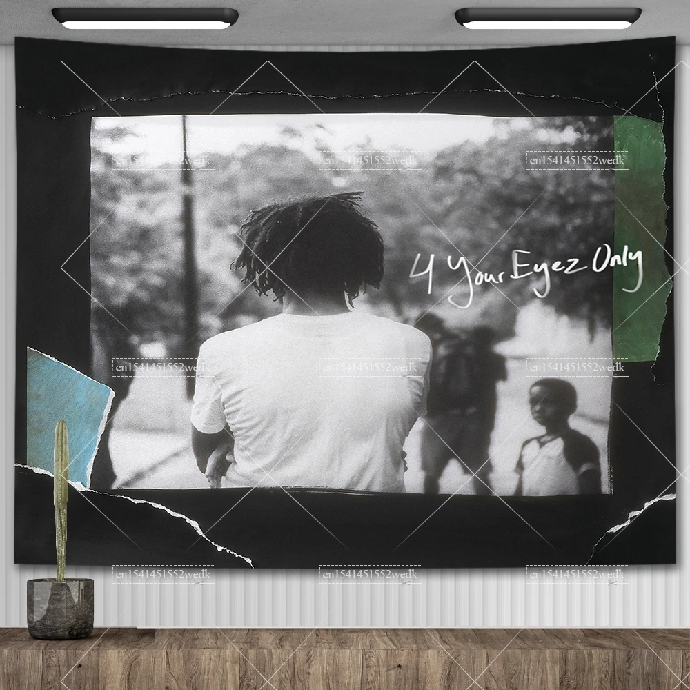 Настенный Гобелен J Cole с надписью 4 ваши глаза