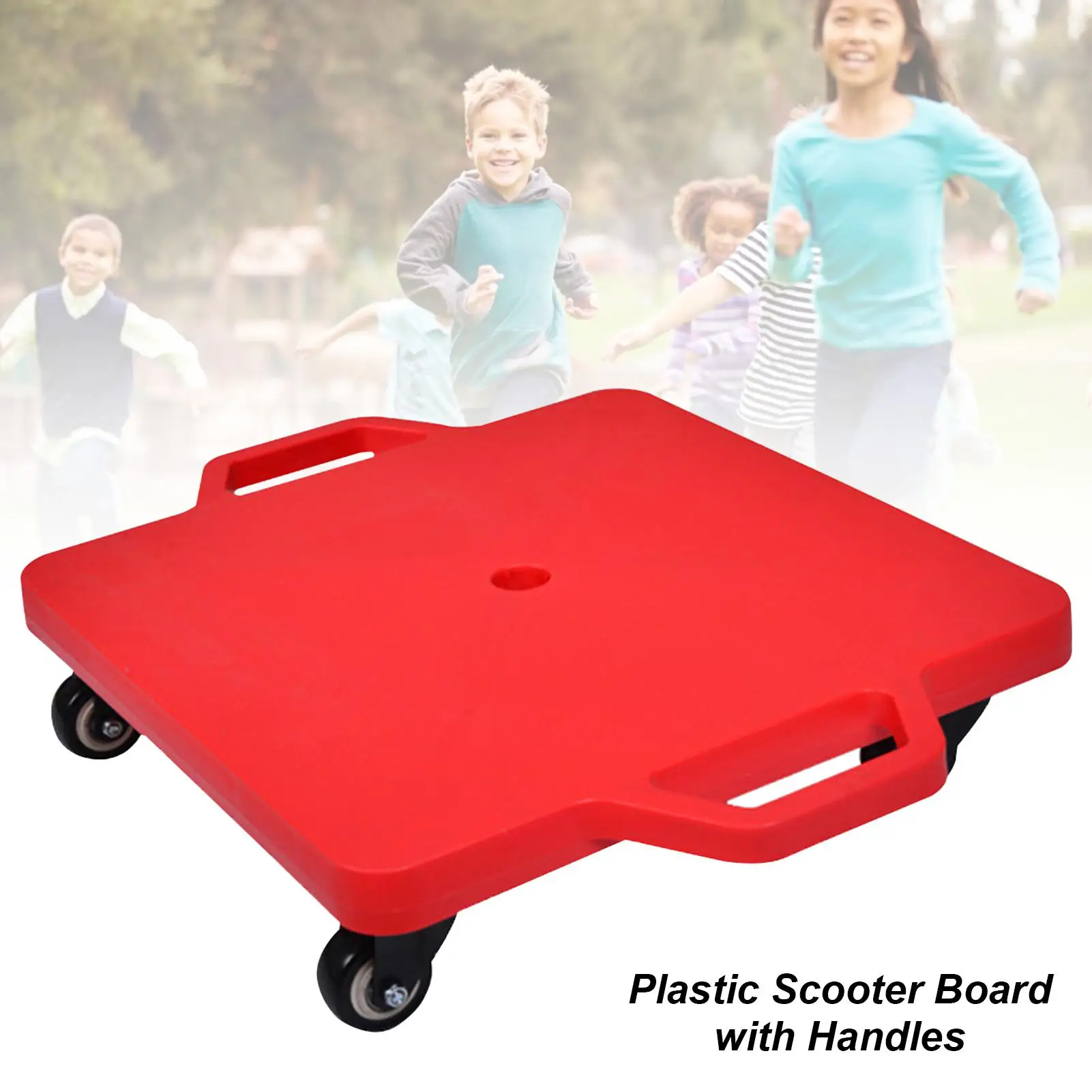 

Пластиковая скутерная доска с ручками, уличная фитнес-балансировочная доска