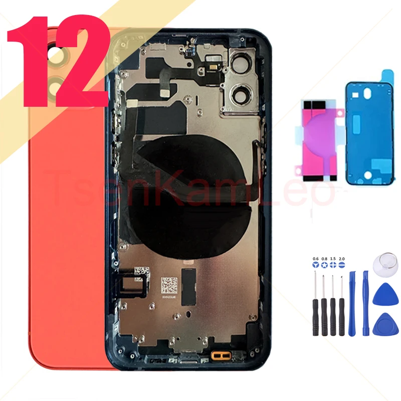 [TKL] Полный сборный корпус для iPhone 12 магнитный модуль беспроводной зарядки +