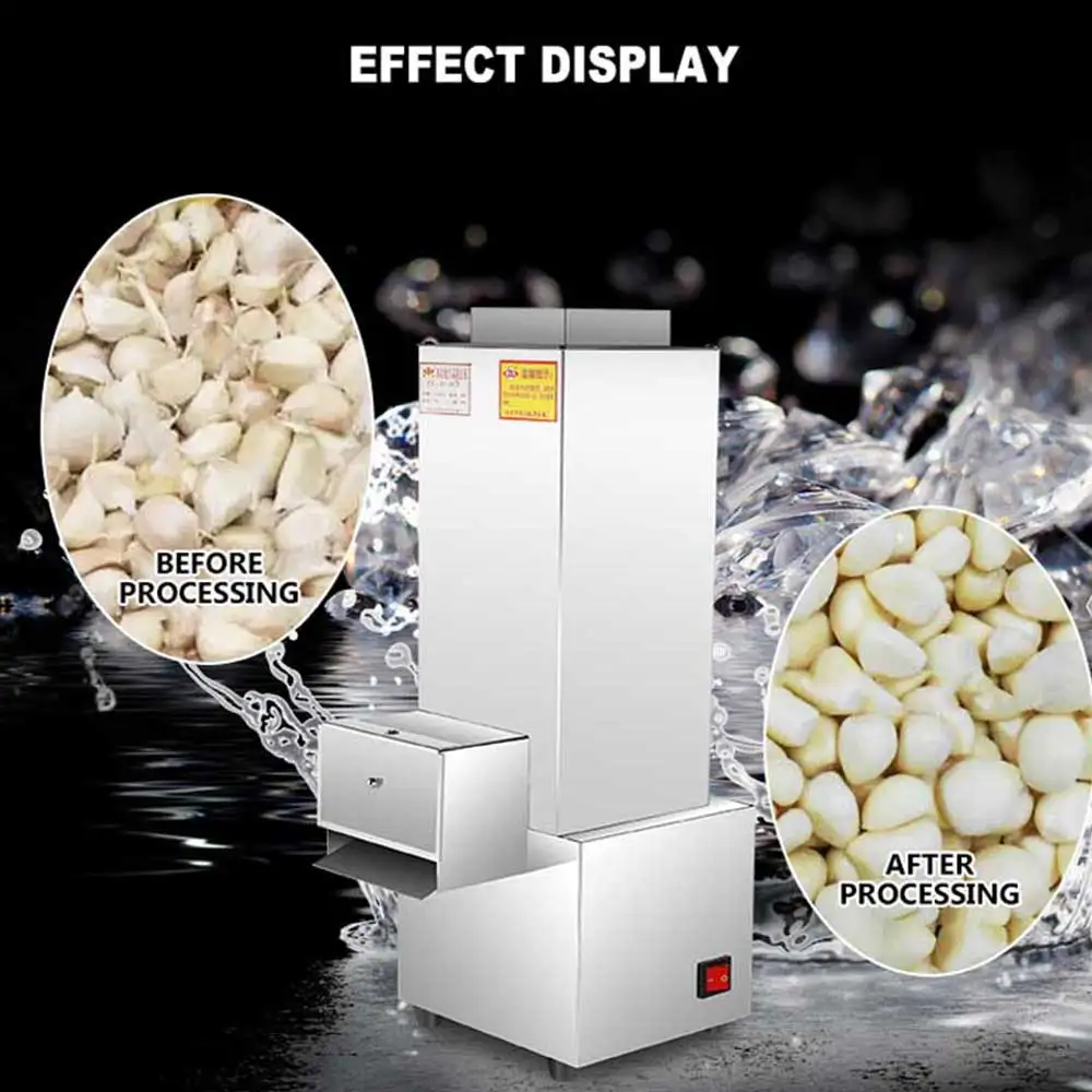 Электрическая машина для очистки чеснока полностью автоматическая из