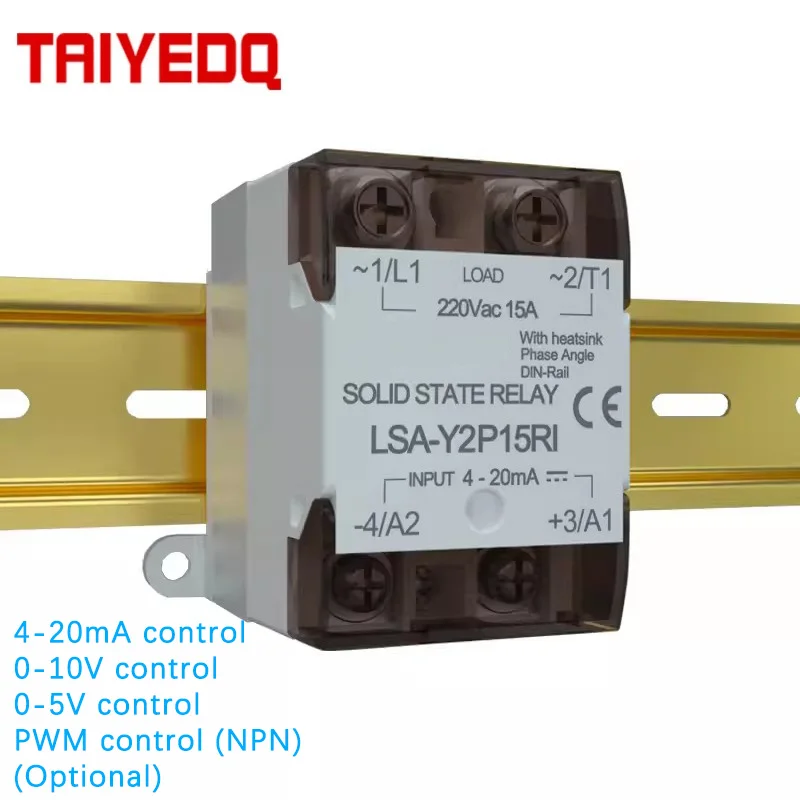 4-20 мА управление входом, однофазный изолированный модуль твердотельного регулятора напряжения переменного тока, трансформатор SSR 220 В