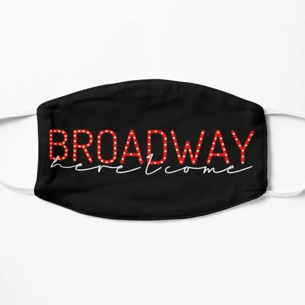 

Broadway Here I Come Smash Flat Printing Face Mask Cute Unisex Sport Anti Dust Beauty Windproof Cartoon Cotton Health Fashion