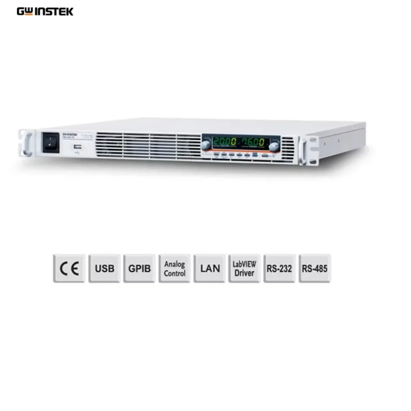 Фото Gwinstek PSU 20-76 Программируемый импульсный источник питания постоянного тока 0–20 В, 0–76 А, мощность 1520 Вт №4