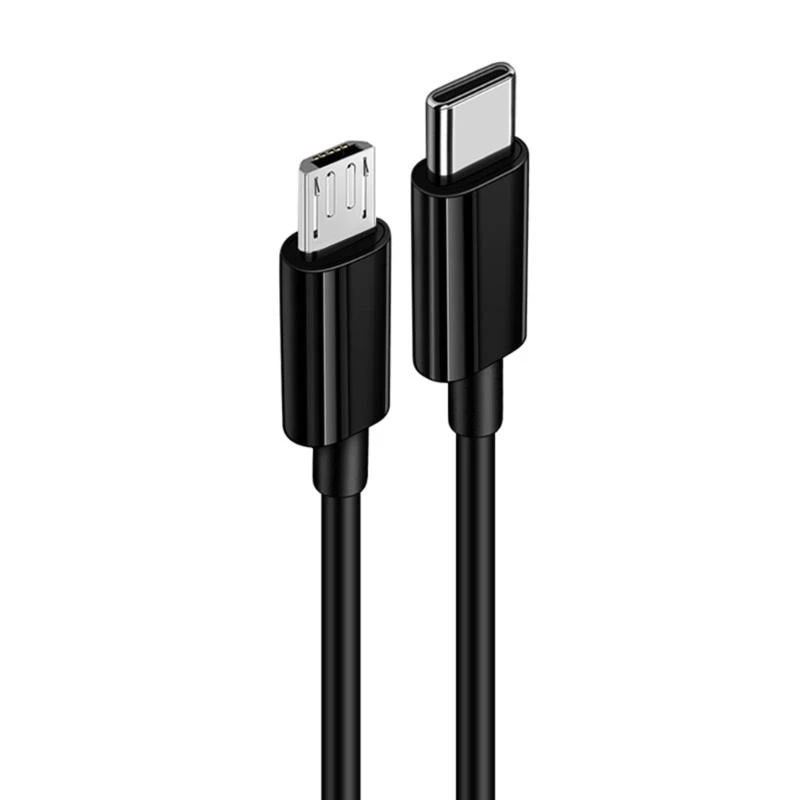 Фото Тип C к кабелю Micro USB Адаптер USB C Шнур для быстрой зарядки данных Зарядное устройство для Macbook Pro Samsung Huawei Xiaomi Адаптер Micro USB №2