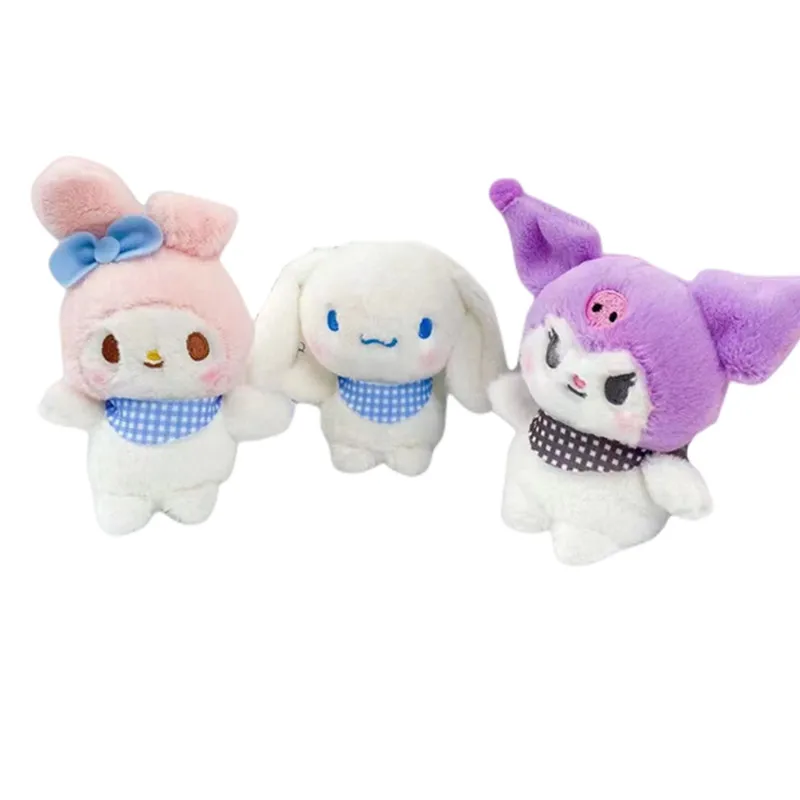 

Аниме kuromi mymelody Cinnamoroll брелок плюшевая кукла сумка аксессуары ткань захват машина кукла подарок
