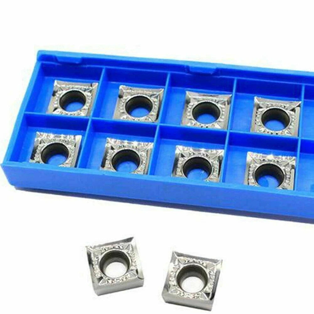 

10pcs SCGT120404-AK Insert H01 SCGT431-AK Carbide Insert Lathe Blade For Aluminum Finishing SCMT12 Machinery Accessories Durable