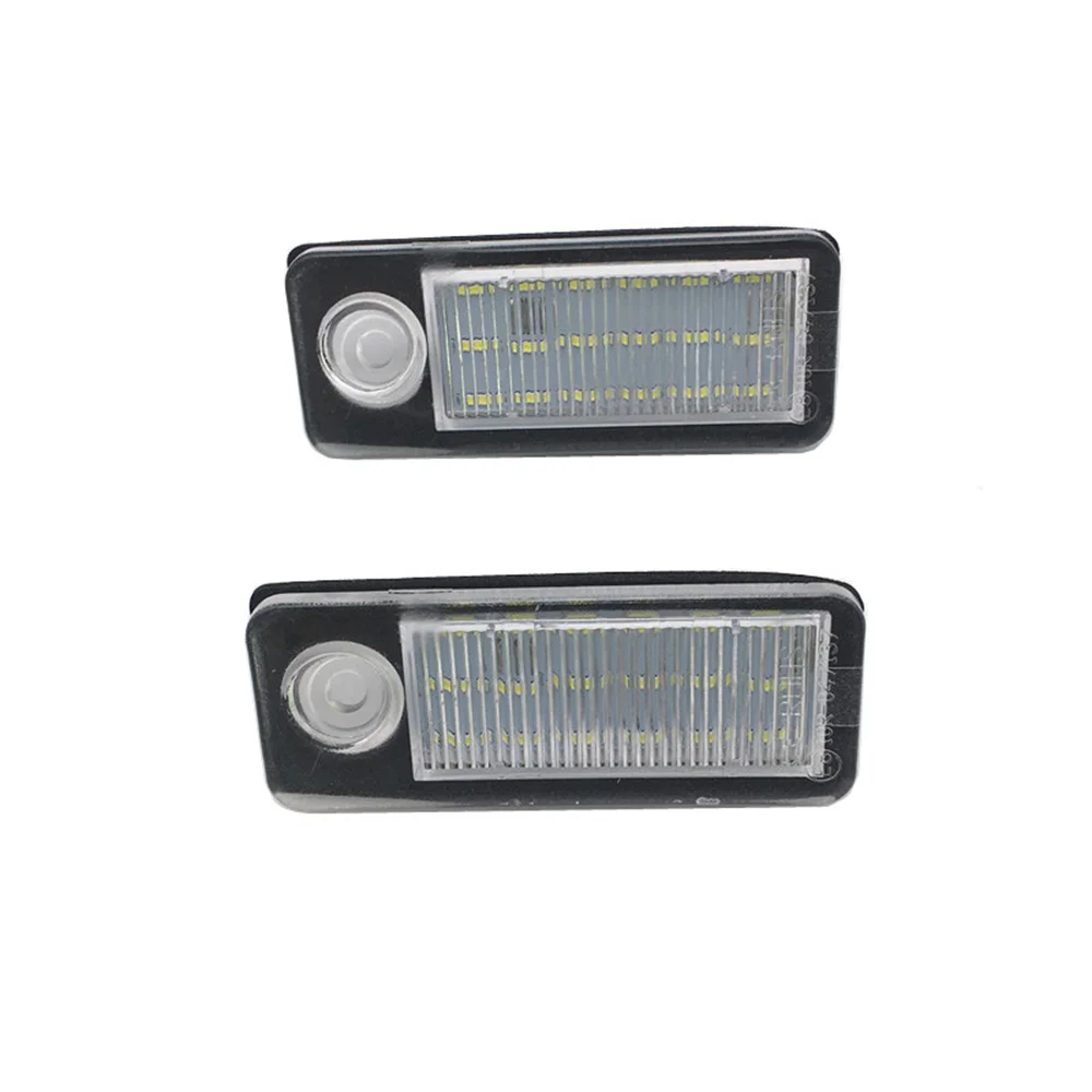 

2x For Audi A6 C5 4B Avant Wagon 98-05 LED License Plate Light For Audi RS6 RS6 Plus 03-05 LED Number Plate Lamp OEM# 4B9943021