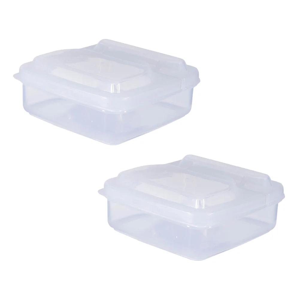 

Cheese Butter Container Keeper Holder Dish Storage Refrigerator Fridge Lid Airtight Plate Serving Cases Freezer Bins Box