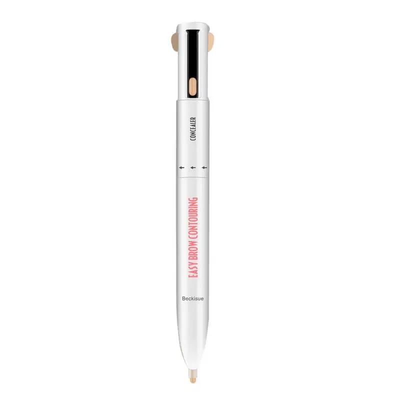 

4 в 1 карандаш для бровей 4 Цвета вращающийся Водостойкий карандаш для бровей стойкий легкий цветной карандаш для бровей женский инструмент для макияжа