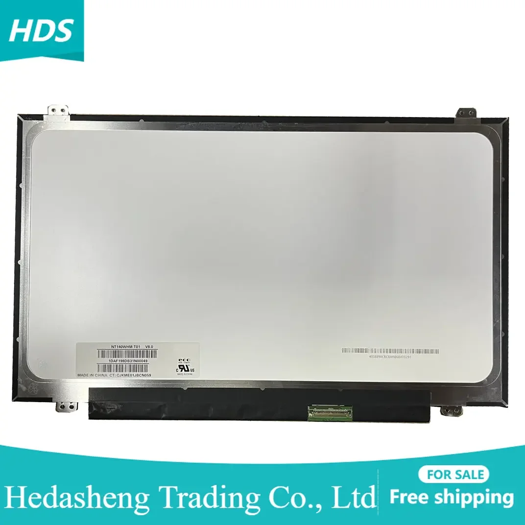 NT140WHM-T01 V8.0 TN LCM 220nits WLED компьютер 1366 × 768 40pins eDP 14 0 ''дюймовый ЖК-экран для