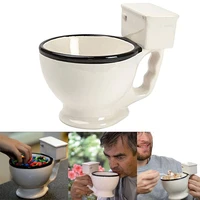 novelty toilet ceramic coffee cups and mugs with handle 300ml personality coffee tea milk ice cream cup funny gifts for friends