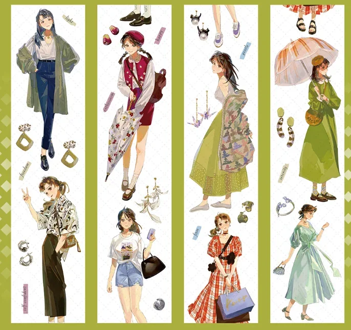 

1 Loop Spring Summer Girl Life PET Tape