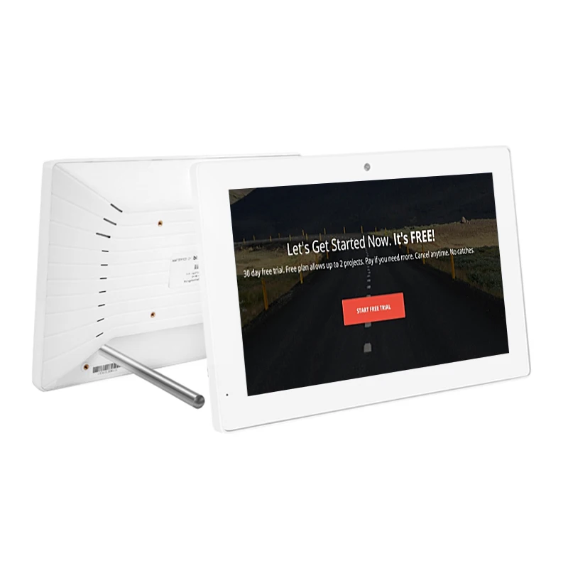 2023 YC-102P RK3288 Настенный 10-дюймовый планшетный ПК Android 9.0 RJ45